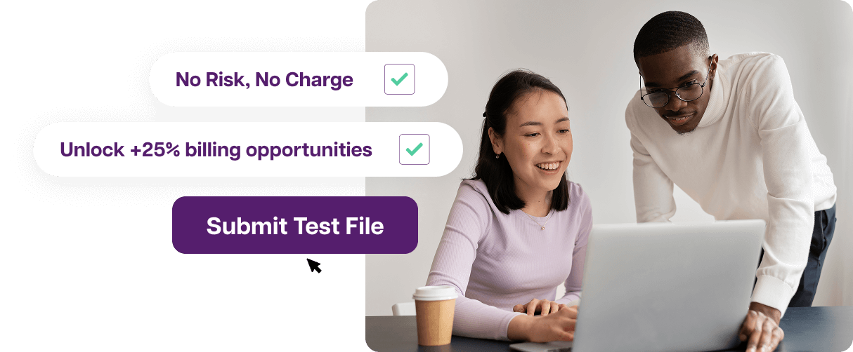 maxRTE submit a test file screen